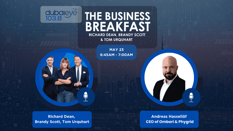 Live on Dubai Eye 103.8 – The Business Breakfast